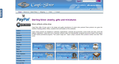 Desktop Screenshot of caspi-silver.com